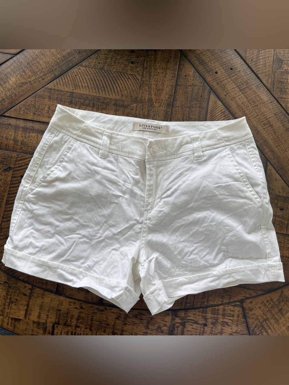 Liverpool White Johnny Short